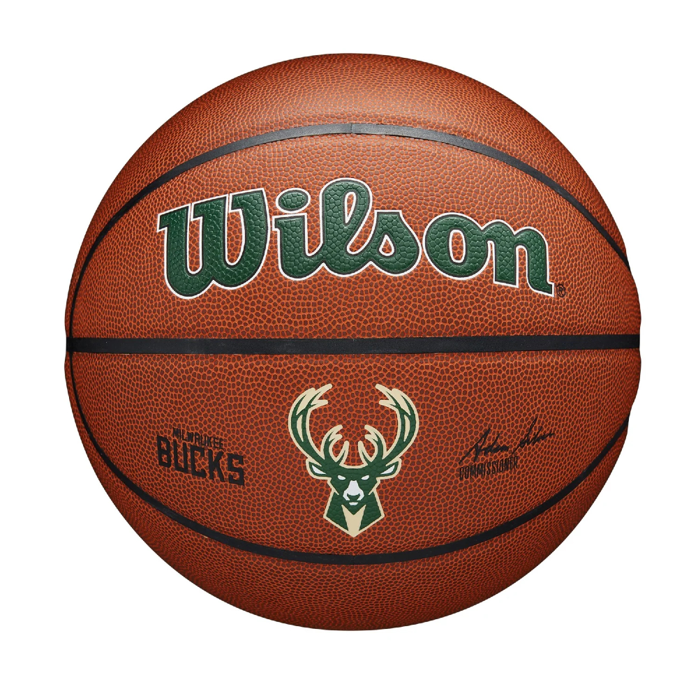 Wilson NBA Team Alliance Basketball – Milwaukee Bucks (WZ4029317XB7)