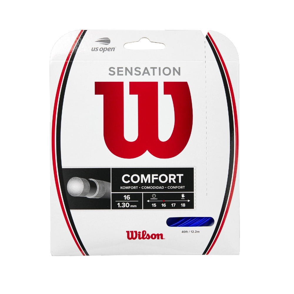 Wilson Sensation Blue 16 Gauge Set Tennis String (WR830860116)