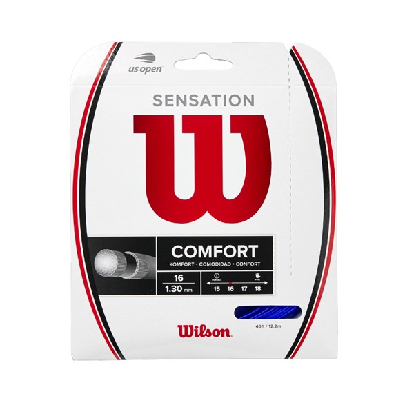 Wilson Sensation Blue 16 Gauge Set Tennis String (WR830860116)