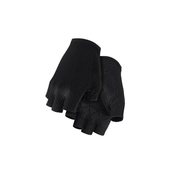 ASSOS P13.50.551.18.S Endurance S11 Cycling Gloves (Half Finger) – Black (S)