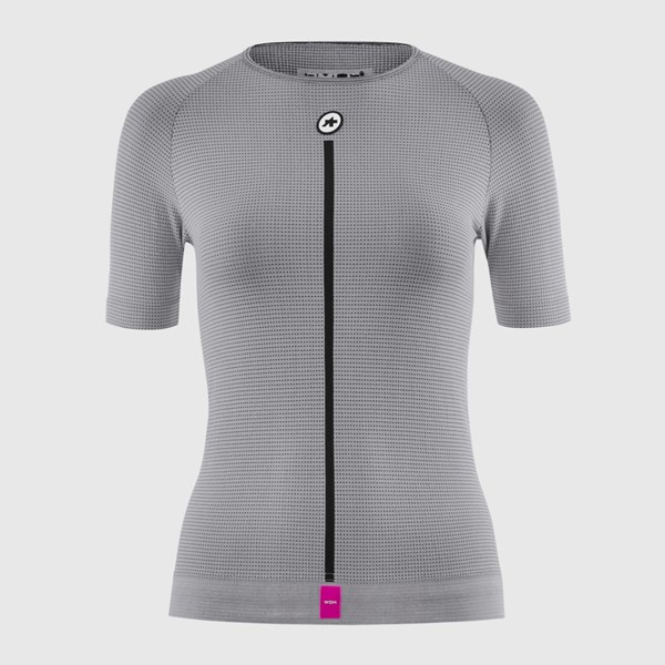 ASSOS P12.40.469.1O.I  Women’s Summer SS Skin Layer P1 - Grey Series (Size 1)