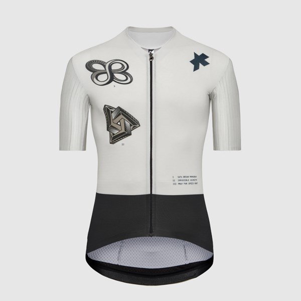 ASSOS 11.20.440.9F.M CG RS Summer SS Jersey S12 Safa Brian - Almond Milk (M)