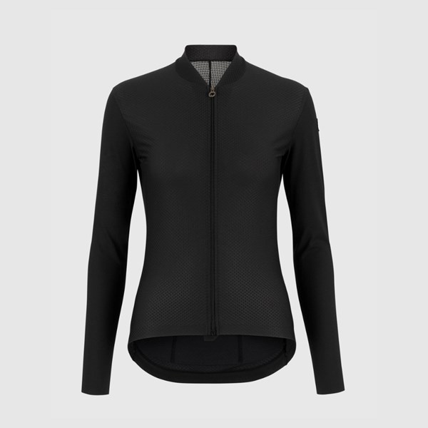 ASSOS 12.24.380.18.XS UMA GT Long Sleeve Jersey S11 - Black (XS)