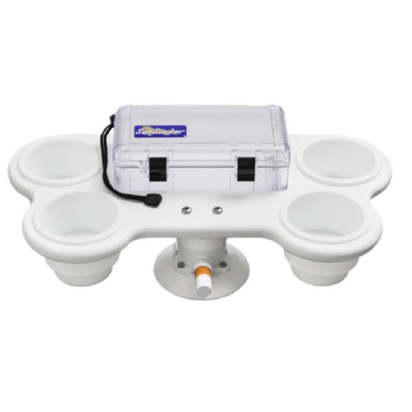 SeaSucker MC5326 4-Cup Holder with Large Dry Box