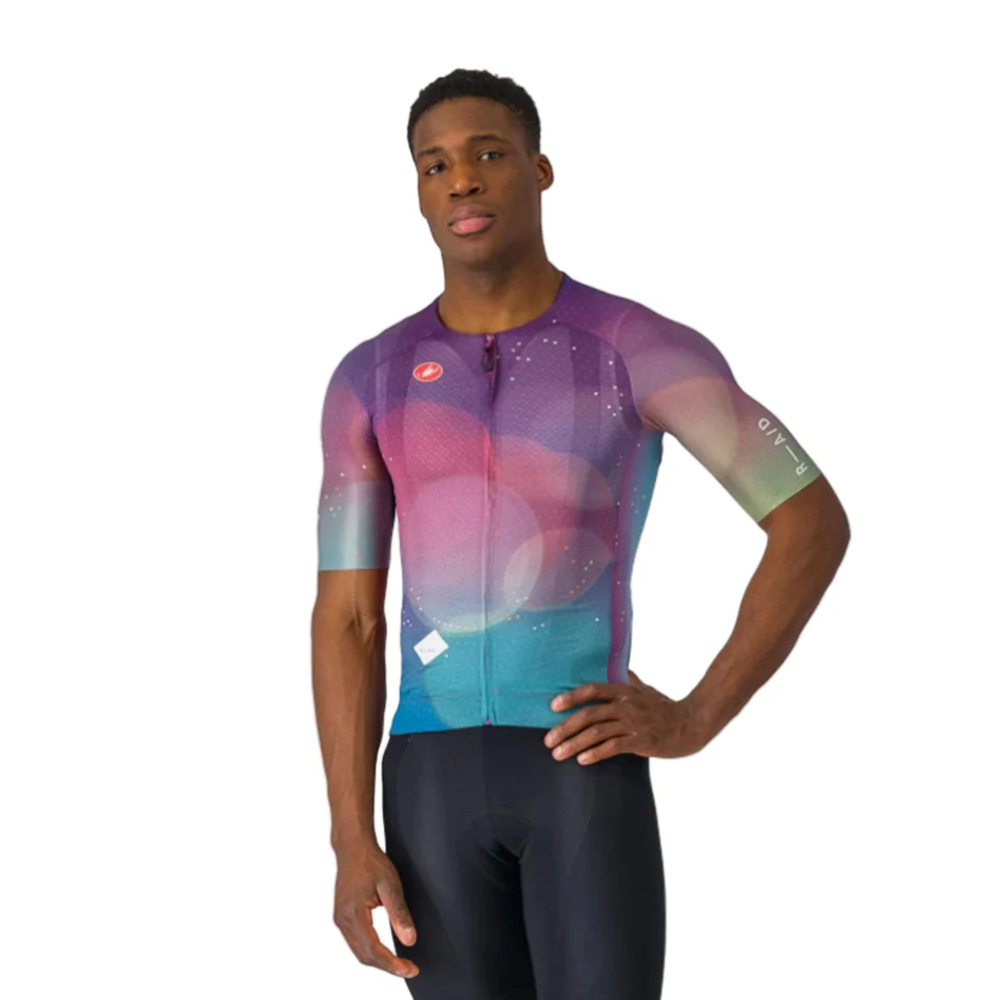Castelli 4524017-990 R-A/D Jersey - Multicolor Purple (MLT.PRPL) (Small)