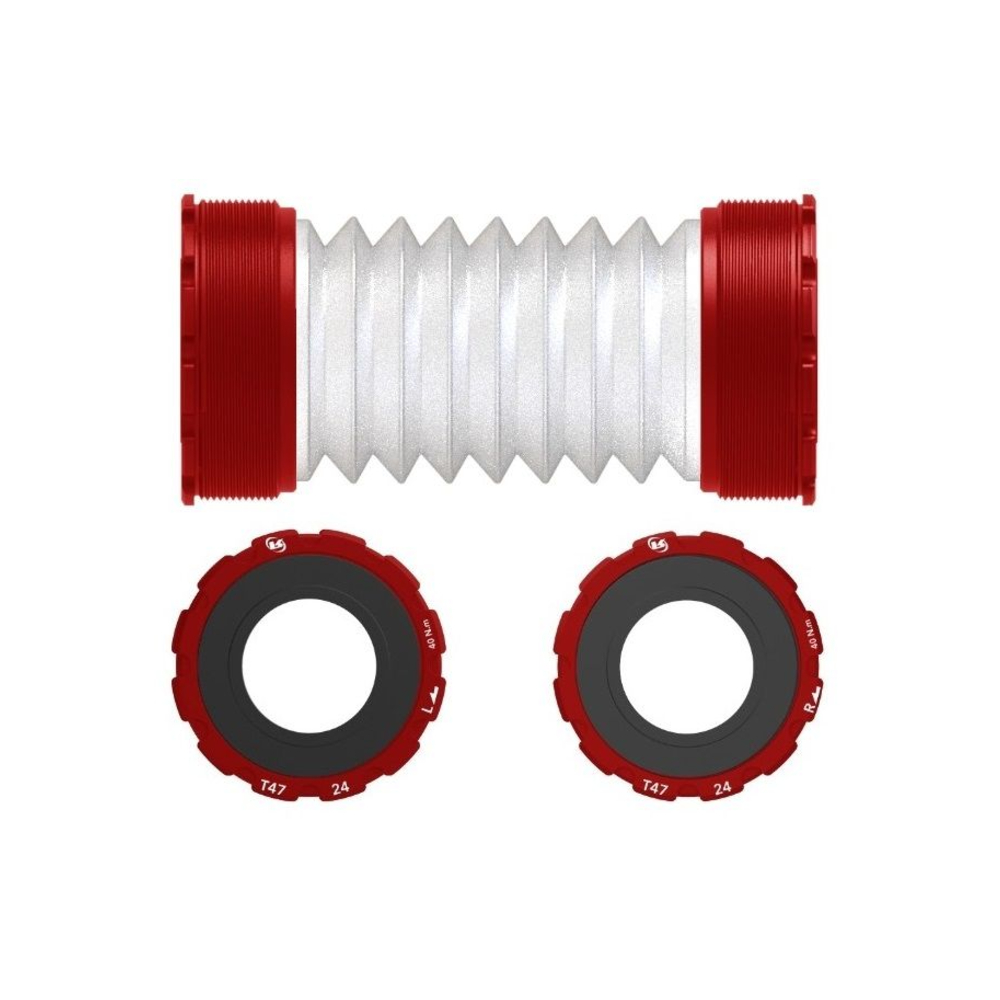 Rotor C04-035-03010-1 T4724 Internal Bottom Bracket - Ceramic / Red (24 mm)