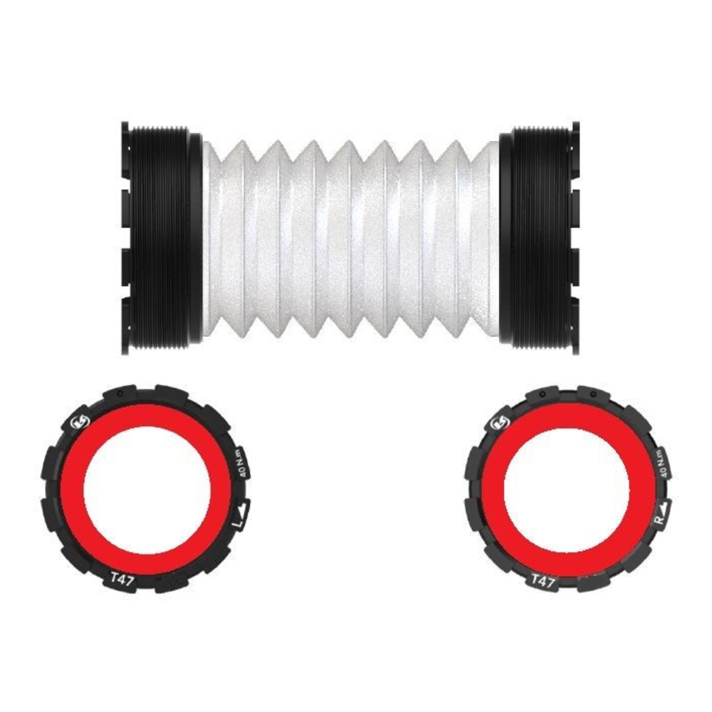 Rotor C04 040 01010 0 T4729 Internal Bottom Bracket - Steel (Black)