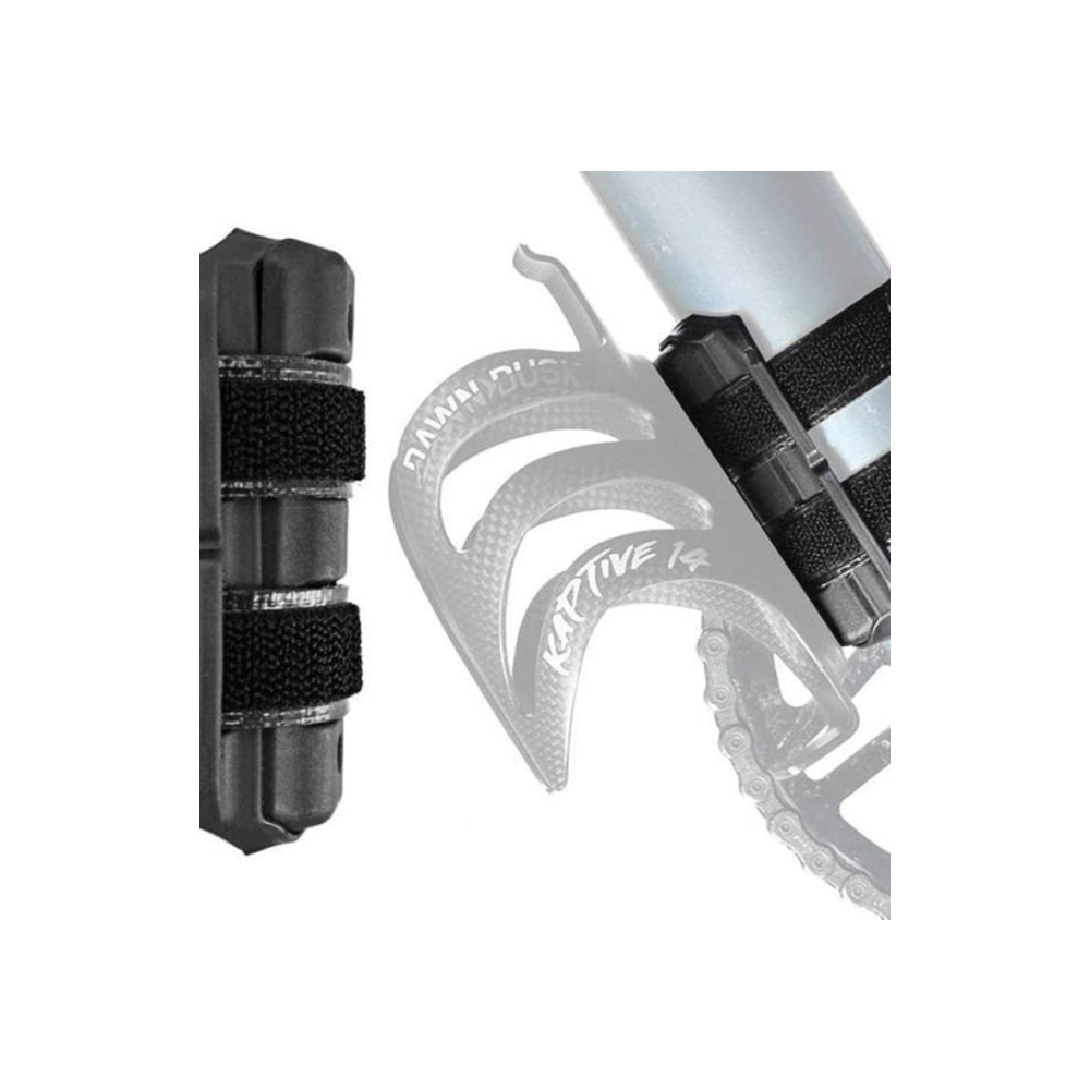 Dawn To Dusk Bear Hug Bottle Cage Mount with Silicon Straps