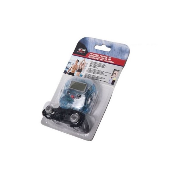 Body Sculpture BP-326BL-C FM Radio Pedometer