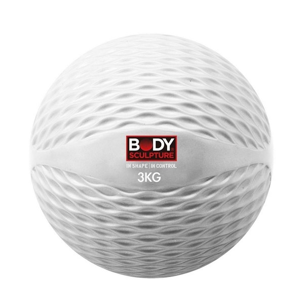 Body Sculpture BB-0071G-3kg Toning Ball - Light Gray (3kg)