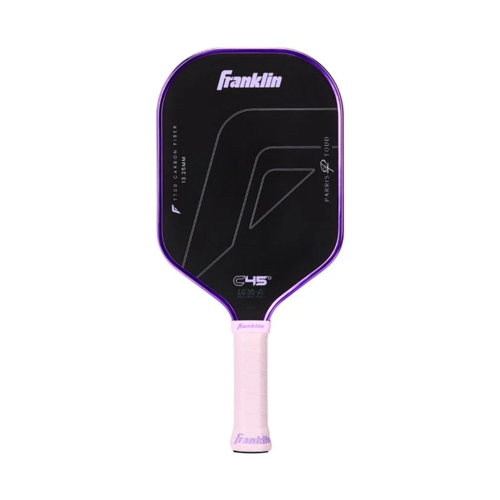 Franklin 59246 C45° Parris Todd Signature Pickleball Paddle - 13.25mm (Lilac)