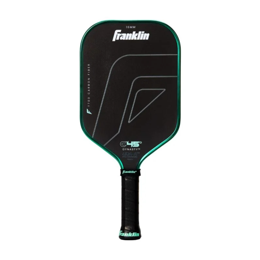 Franklin 59232 C45° Carbon Fiber Dynasty Pickleball Paddle - Mint (16mm)