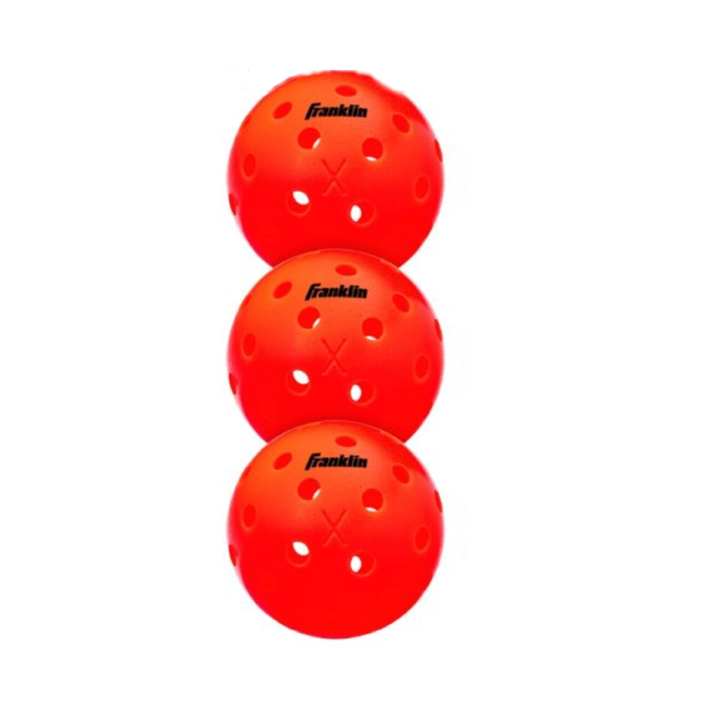 Franklin 52955 X-40 Outdoor Pickleball 3's (Ember)