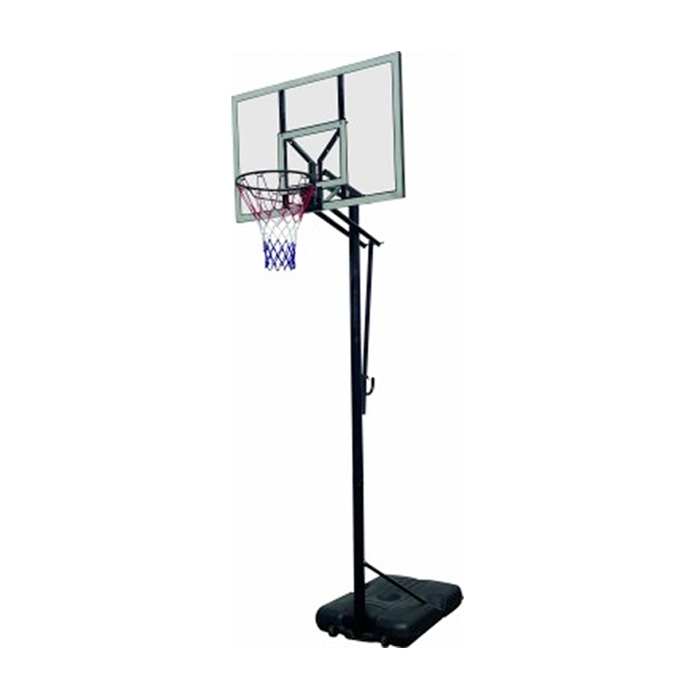LA Hoops 68708P 48 inch (122cm) Steel Frame 3MM PC Backboard And  Handrail-lifting System