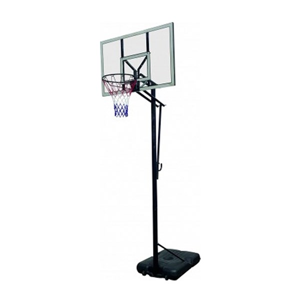 LA Hoops 68708P 48 inch (122cm) Steel Frame 3MM PC Backboard And Handrail-lifting System