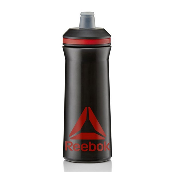 Reebok RABT-12003 500ml Sports Water Bottle (Black/Red)