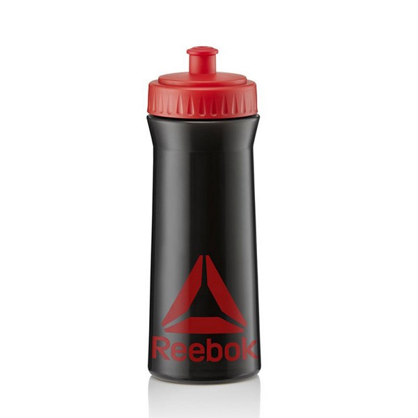 Reebok RABT-11003 500ml Sports Water Bottle (Black/Red)