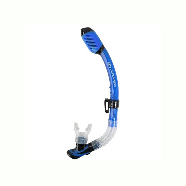 Aropec SC-1V-YA10-DRY-S 100% Dry Snorkel (Blue)