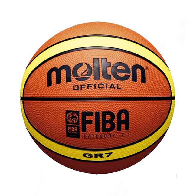 Molten MOLT-BGR7-YBW GR7 Rubber Basketball