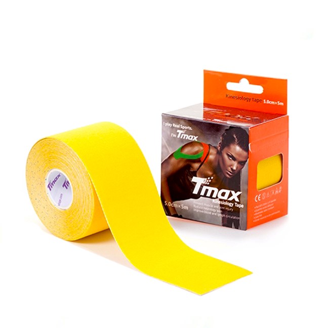 Tmax Cotton Kinesiology Tape 5cm (Yellow)