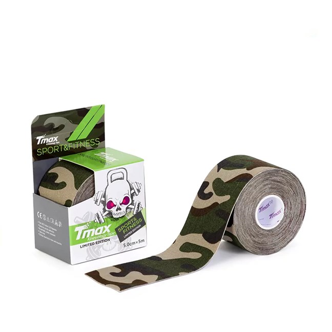 Tmax Pattern Kinesiology Tape 5cm (Camouflage Green)