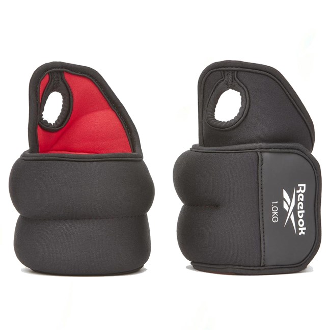 Reebok RAWT-11211 Wrist Weights - 1kg. (Pair)