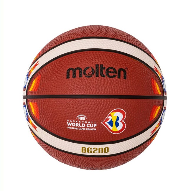 Molten B1G200-M3P Rubber Basketball FIBA World Cup 2023
